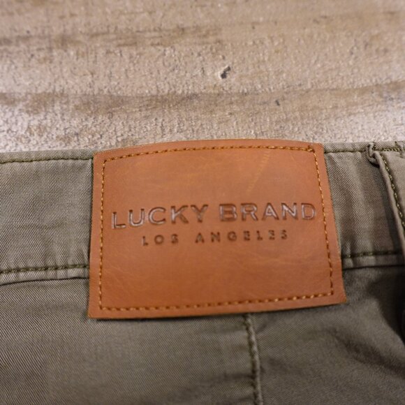 Lucky Brand The Cargo Stretch Utility Pants – Women's Size 4 / 27 Olive Green - Picture 11 of 12